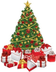 Cadeau noel sapin