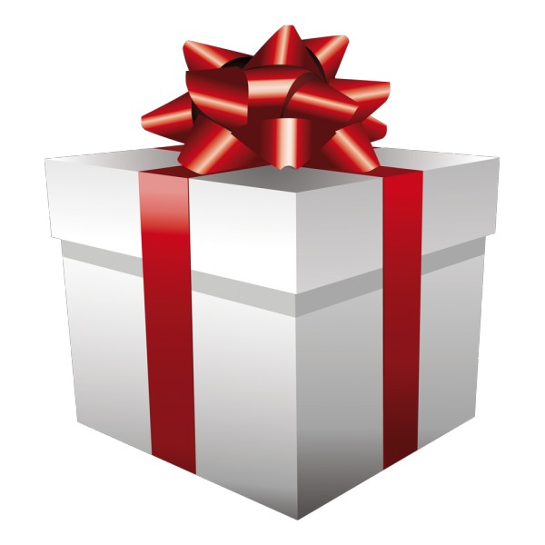 Cadeau noel rouge blanc
