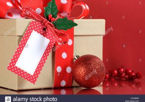 Emballage cadeau noel ruban