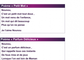 Mot pour cadeau noel