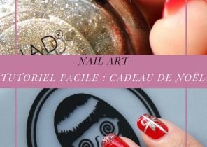 Nail art cadeau de noel