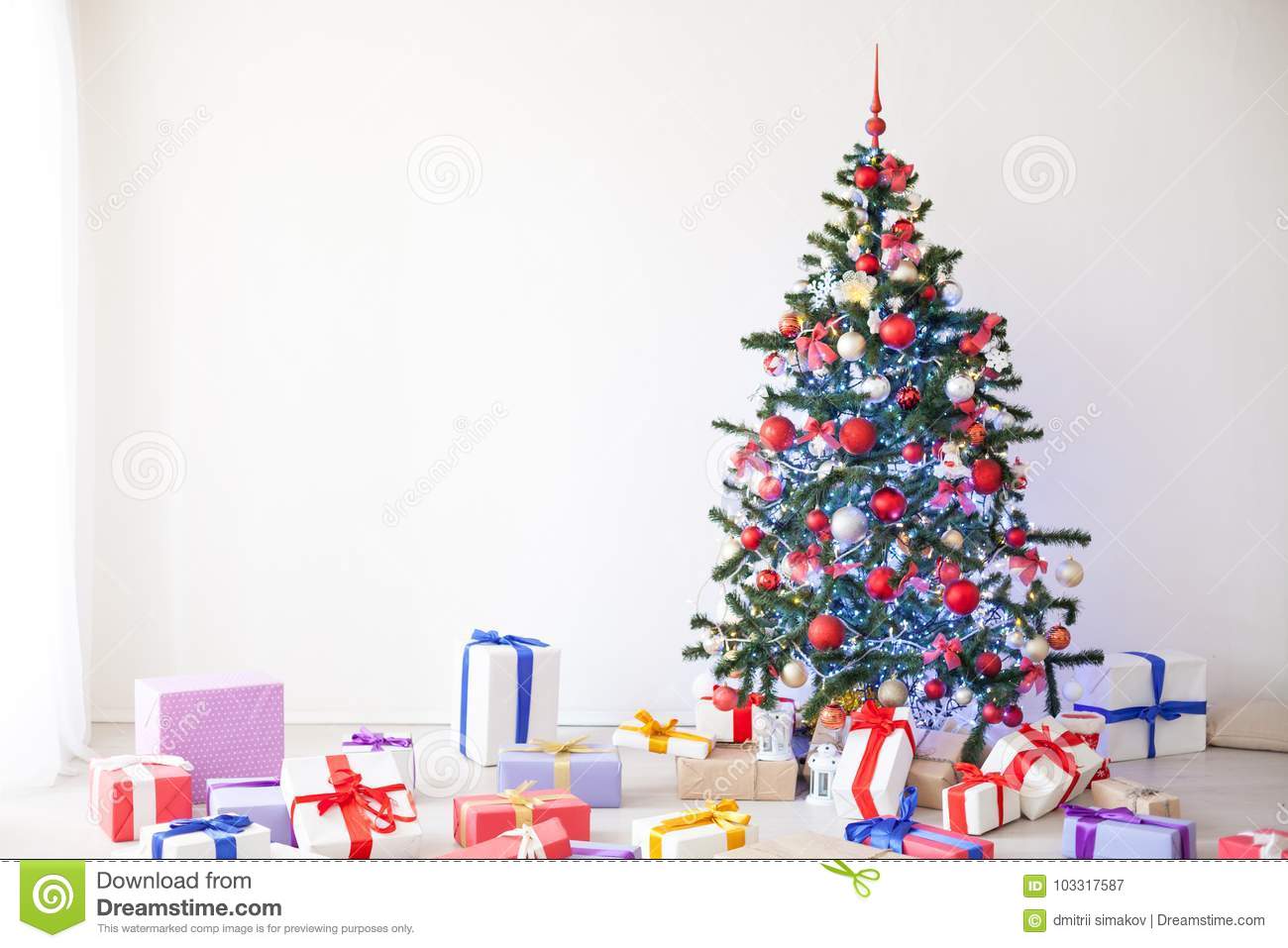 Décor cadeau noel