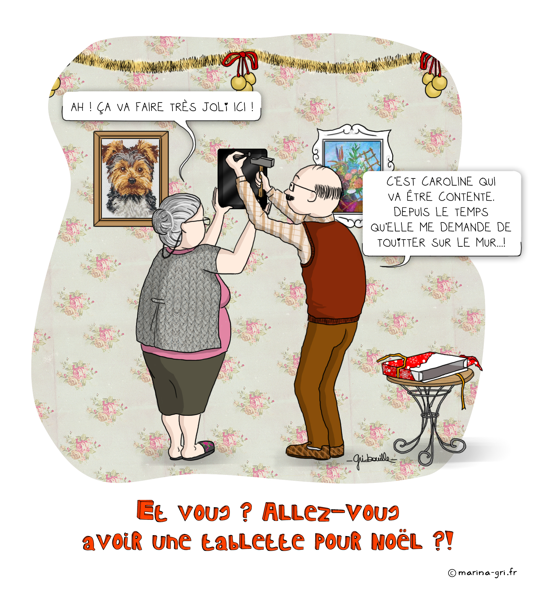 Cadeau papy noel