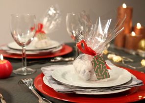 Cadeau noel assiette