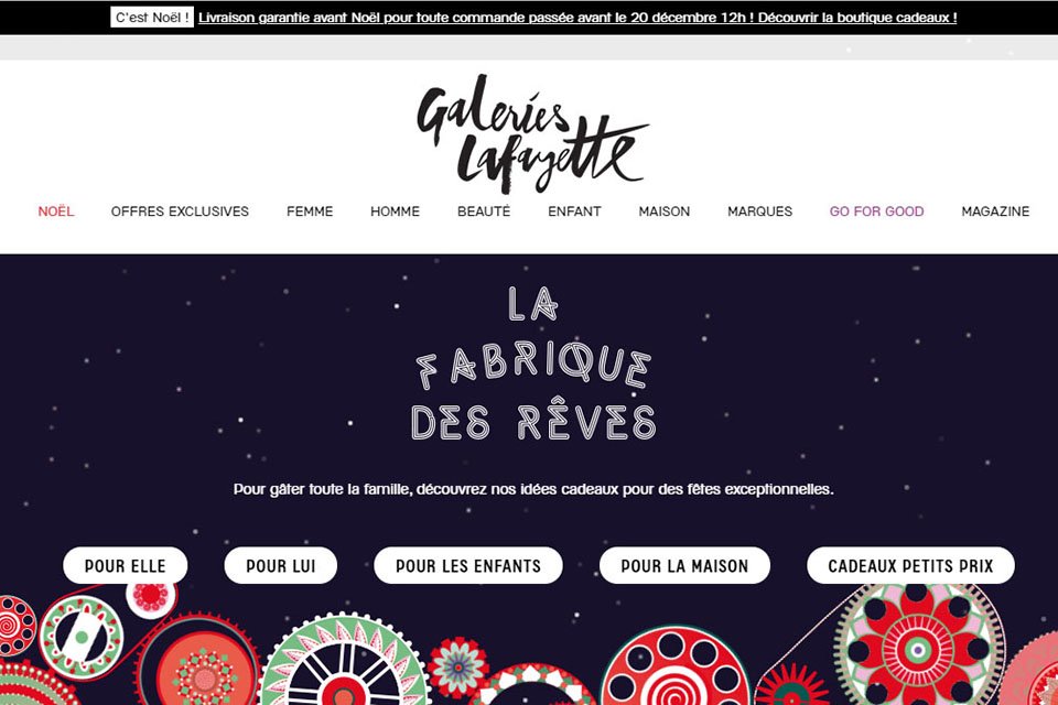 Cadeau de noel comme un camion