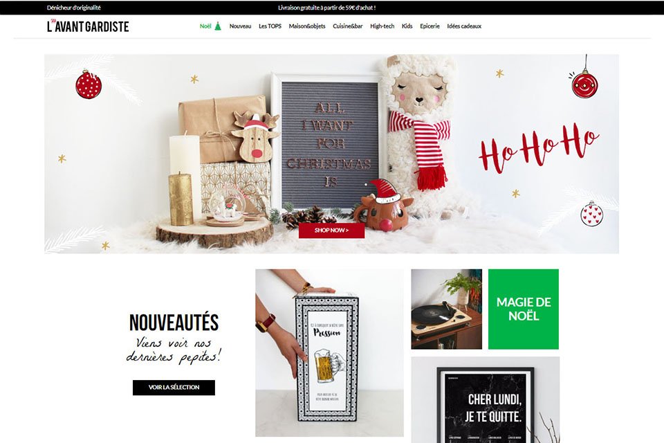 Cadeau noel site