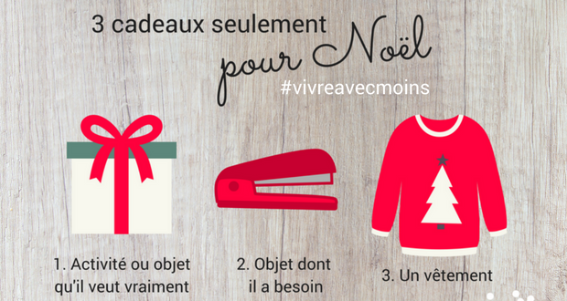 Cadeau de noel a vivre