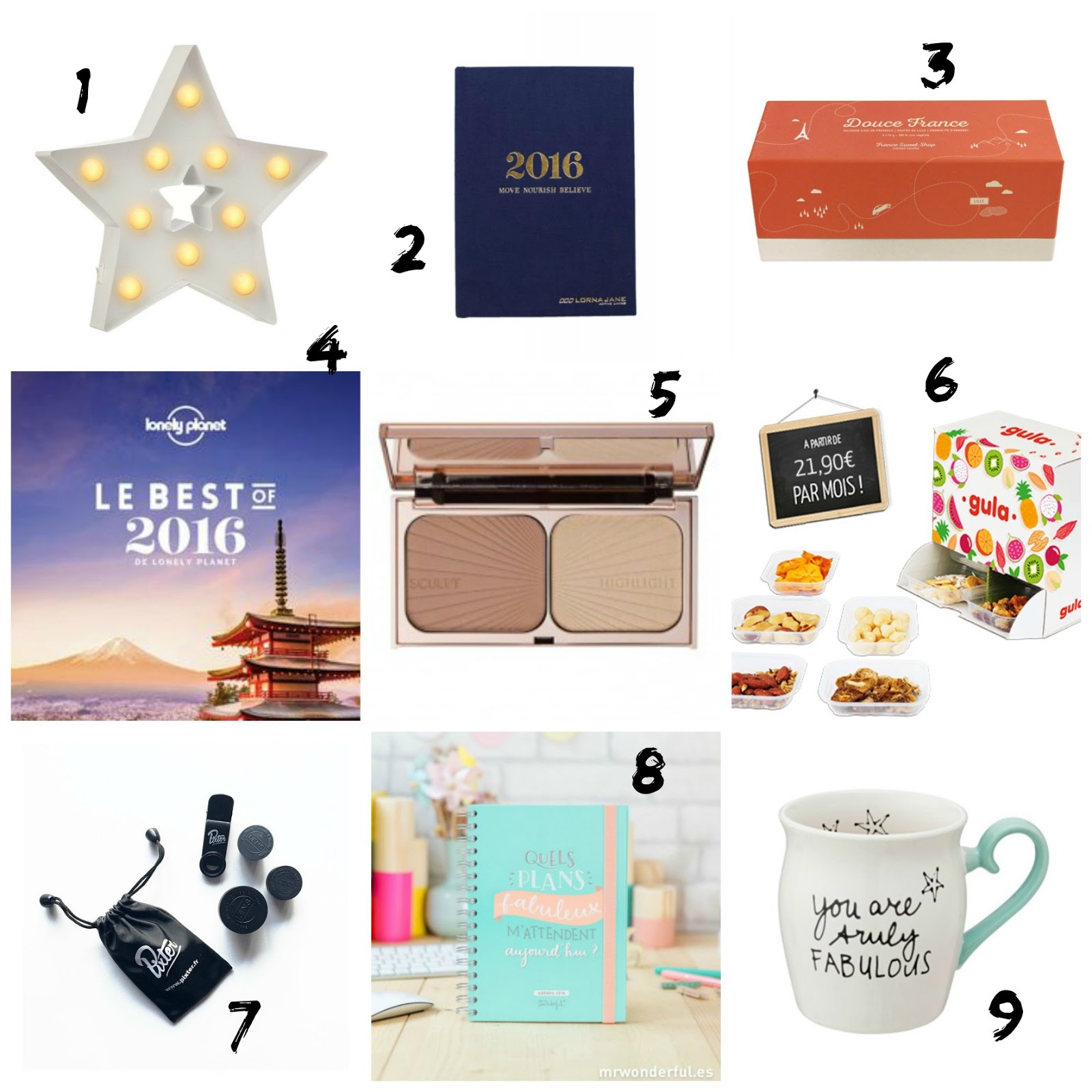 Cadeau pour noel 2016