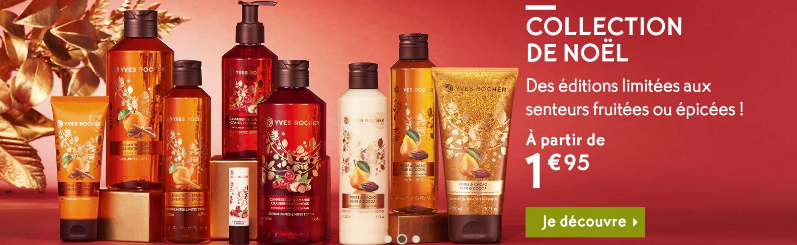 Cadeau yves rocher noel 2015